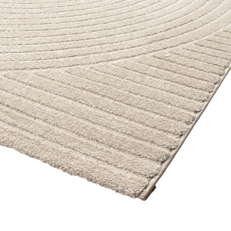 Light grey, plush area rug with a soft texture, rectangular shape.